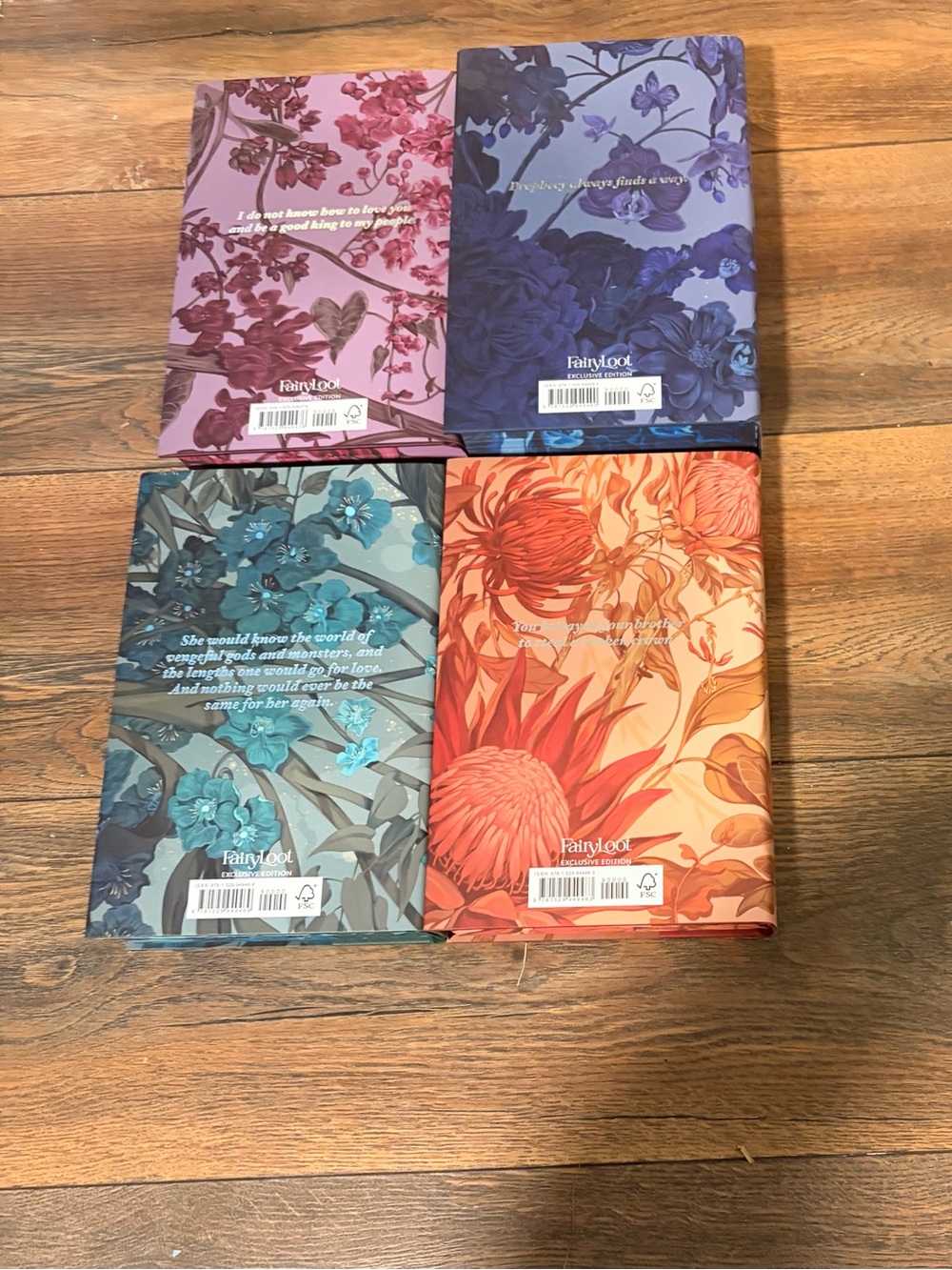 Fairyloot - Fate & Flame series (1-4) by K.A Tucker - Picture 3 of 10